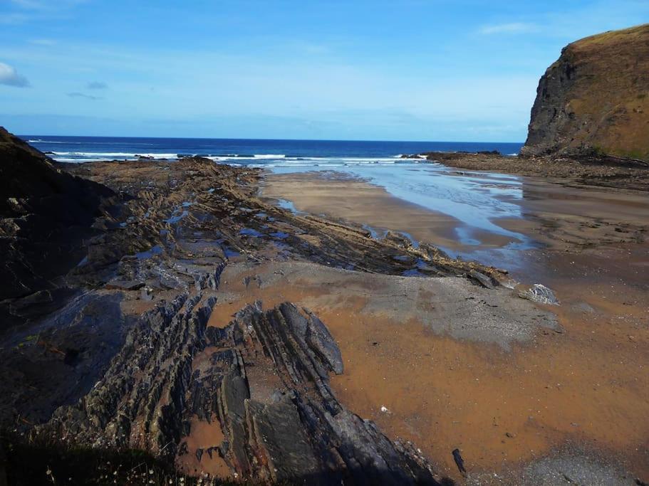 Kallowen Cottage At Crackington Haven, Near Bude And Boscastle, Cornwall Exterior foto